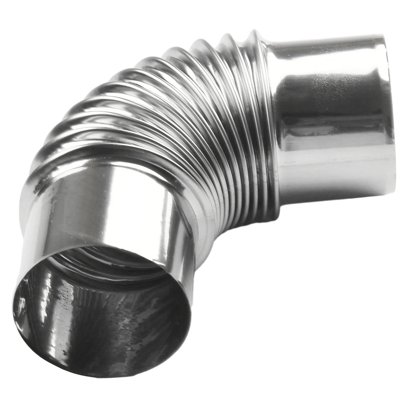 Stove Flue Flue Pipe Elbow 50-100mm Rain Cap Pipes Chimney Liner Flue Gas Heater Stove Fireplaces Ventylations Exhaust Pipe