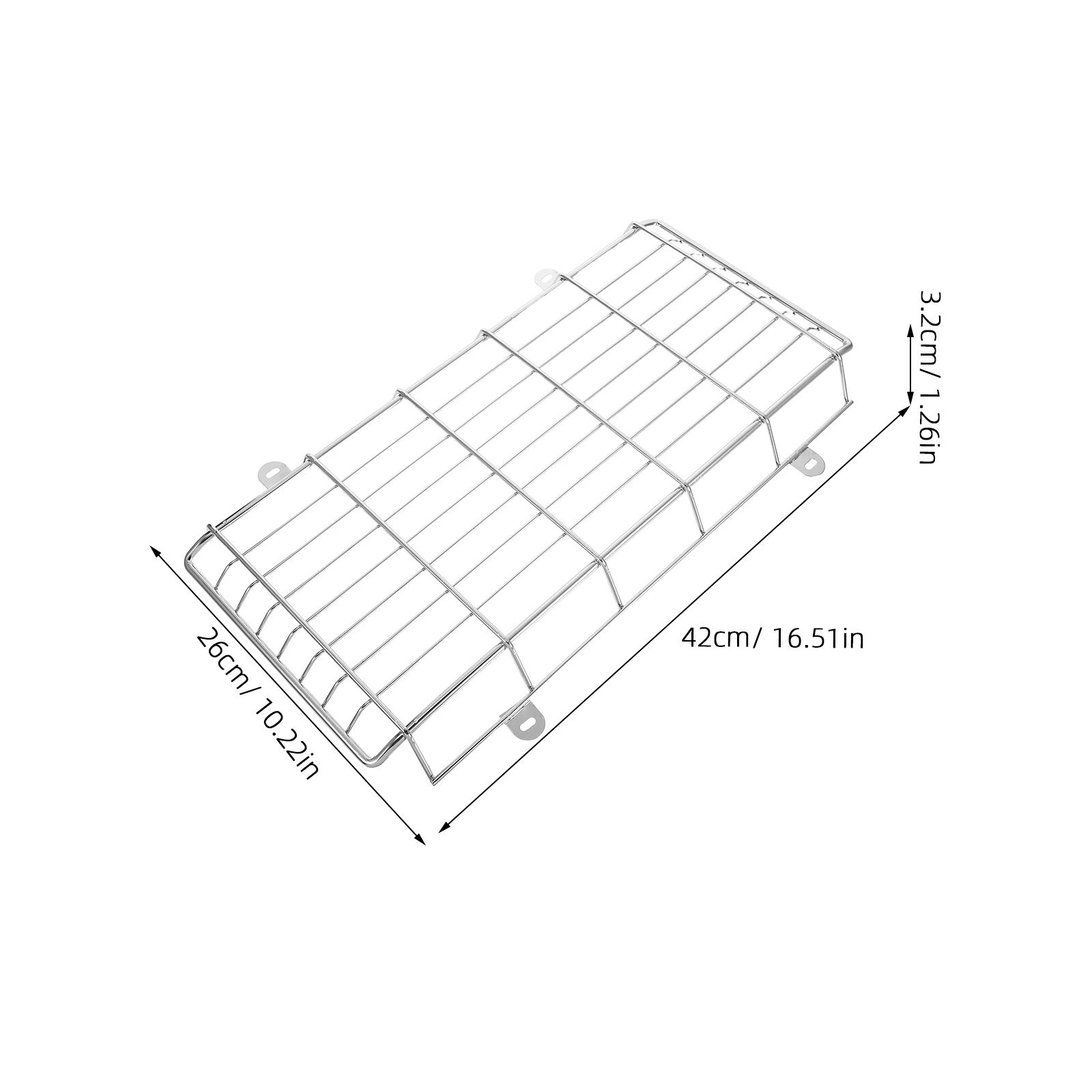 1Set Robust Metal Wire Guard for School Exit Signs and Emergency Lights Impact Resistant Protection Simple Setup