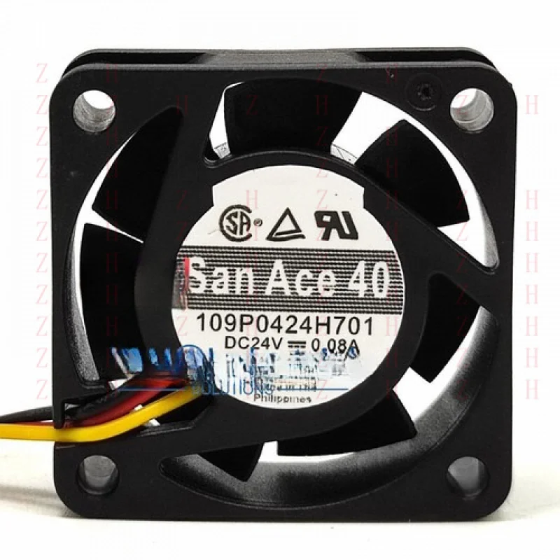 

XXZ for 1PC S SanAce40 109P0424H701 24V 0.08A 4CM 4015 Inverter Cooling Fan