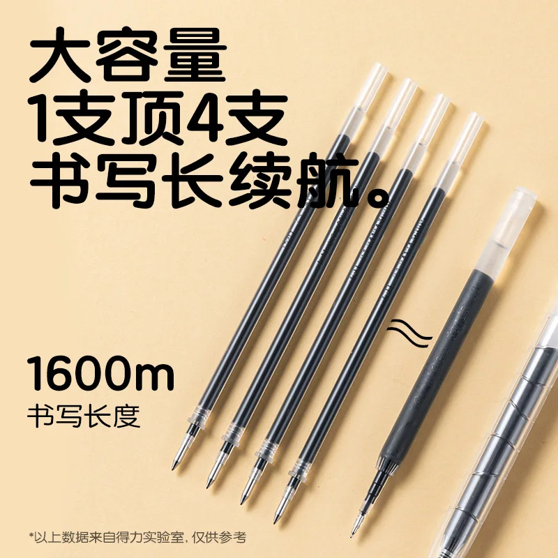 ديلي 3/6/9 قطعة 0.5 مللي متر الحبر الأسود الحبر الأحمر التجفيف السريع هلام أقلام مدرسة طالب اللوازم المكتبية القرطاسية توقيع القلم هدية #4