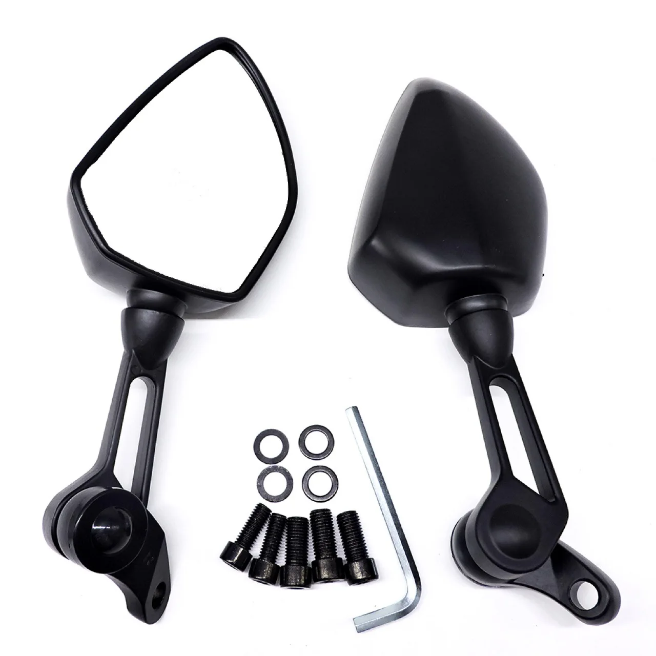 

Universal Foldable Motorcycle Side Mirror 360° Rotatable Rear View Mirrors m8 m10 for Scooter Motocycle