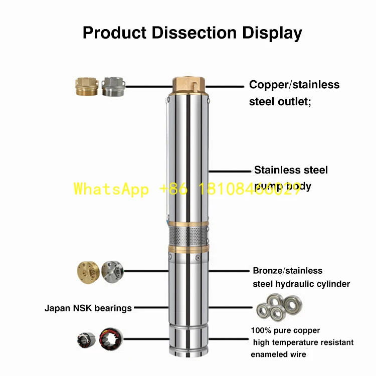

for Energy Efficiency and Environmental Protection Customizable Solar Deep Well Pumps Zero Electricity Cost the Premier Choice