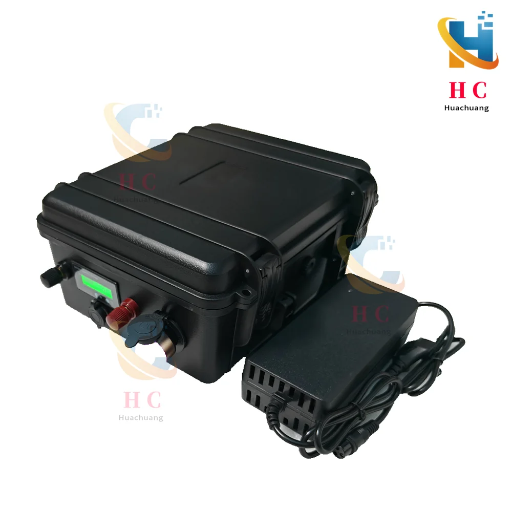 24V 50Ah 60Ah 80Ah 100Ah 120Ah 150Ah Lifepo4 battery for trolling motor boat back up power+10A Charger