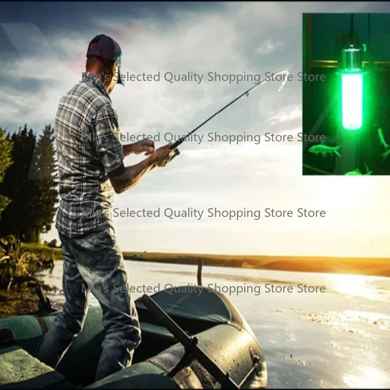 Ocean Vessel Fishing Light IP68 Deep Sea Water   Submersible Bluefin Tuna Salmon Underwater Lure Fishing Lamp