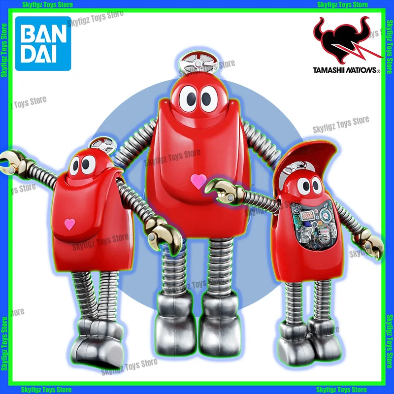 

В наличии новая и оригинальная версия Bandai Super Alloy Xiaolubao Robot 50th Anniversary Edition, мобильная коллекция, модель в подарок