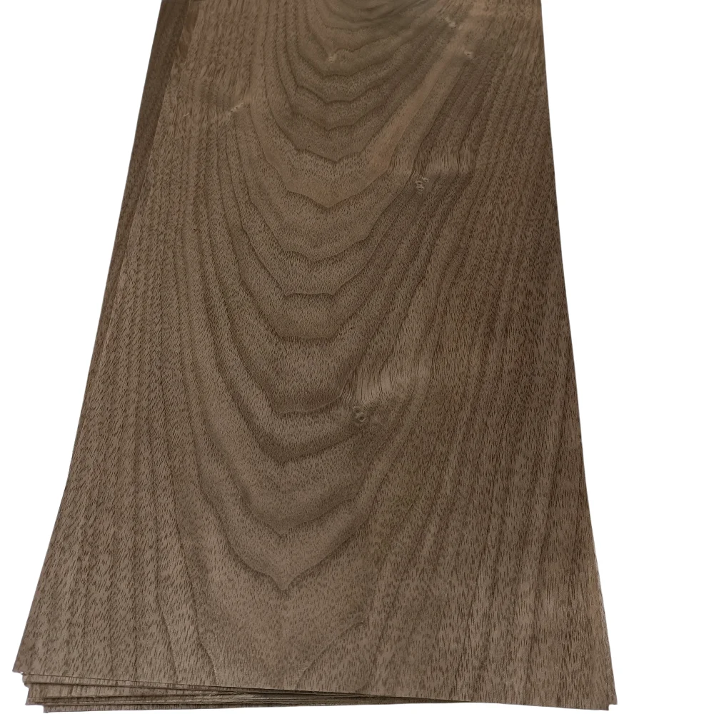 Chip de chapa de madera de nogal negro de 1/48 pulgadas de espesor, 30cm × 20cm, 3 unidades por paquete, bricolaje para hecho a mano, artesanía, incrustaciones de parquet, joyería, impresiones grabadas