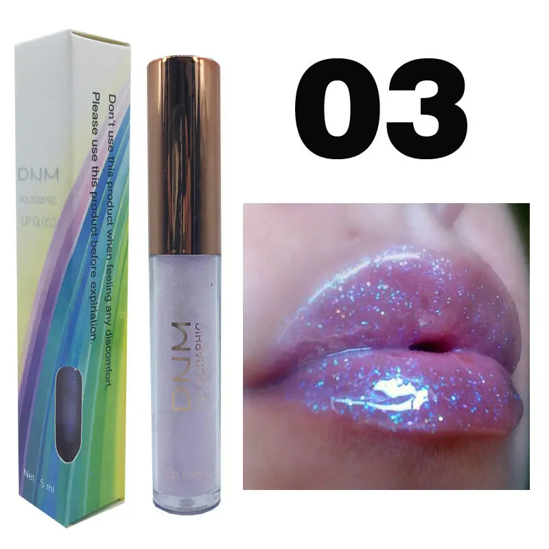 6 Color Chameleon Lip Gloss Smooth Lip Glaze Bright Flash Pearlescent Bright Moisturizing Lipstick Shiny And Sexy Lips Comestic