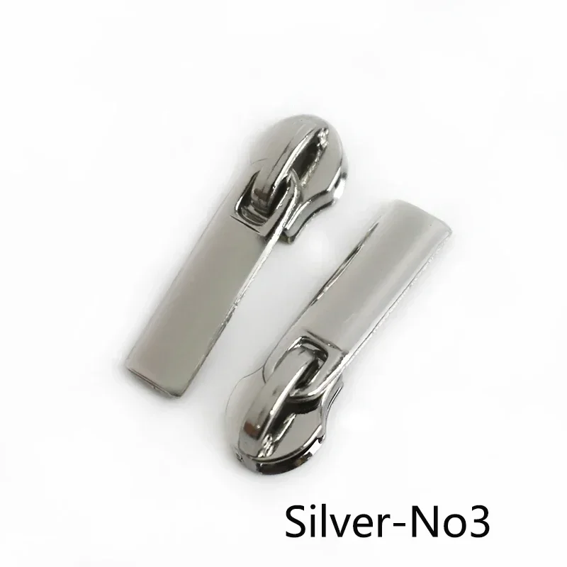 20 Stück 3 # /5 # Reißverschluss-Schieber für Nylon-Reißverschlussbänder, Kleidungstaschen-Reißverschlusskopf, Reparaturset für Reißverschlüsse, DIY-Nähzubehör, Ersatzteile