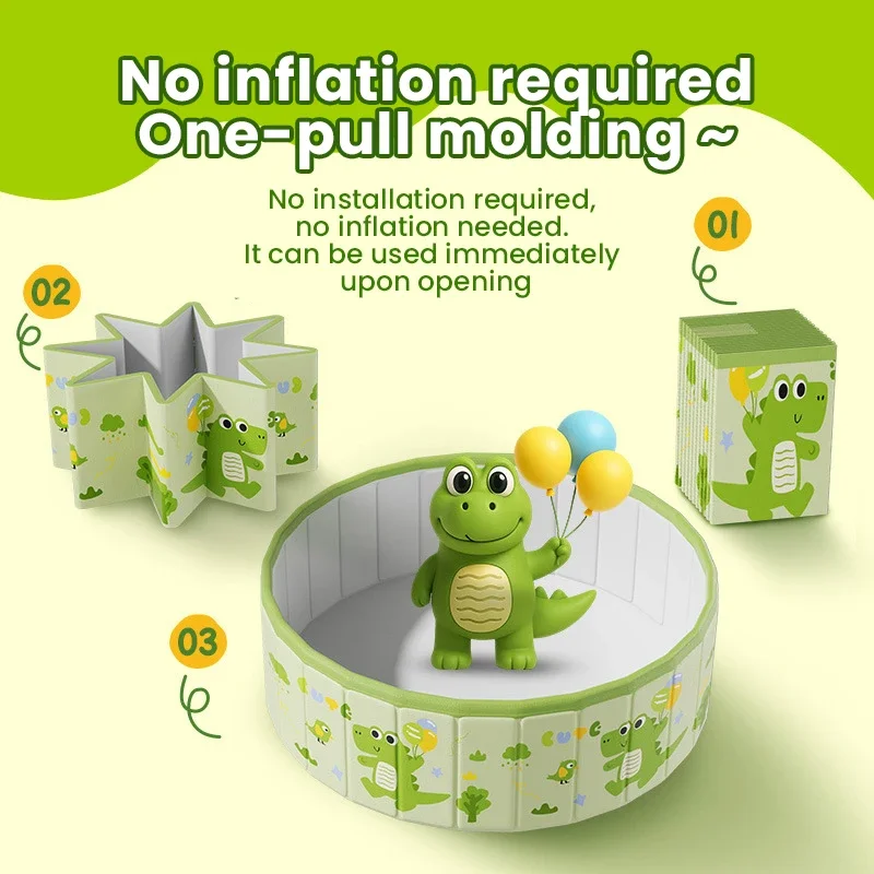 Non Inflatable Circular สระว่ายน้ําขนาดใหญ่ของเล่นเด็กสระว่ายน้ําในร่ม piscina da esterno หนาบ้านครอบครัวน้ําเล่นเกมอาบน้ํา