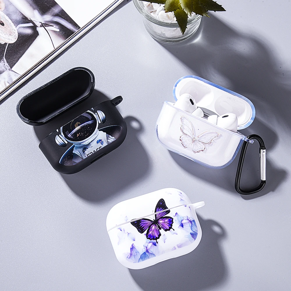 غطاء سماعة رأس TPU لسماعات Apple Airpods ، حافظات سماعات لاسلكية ، AirPods Pro 2 ، 3 ، 2 ، 1 ، Pro ، الجيل الثاني