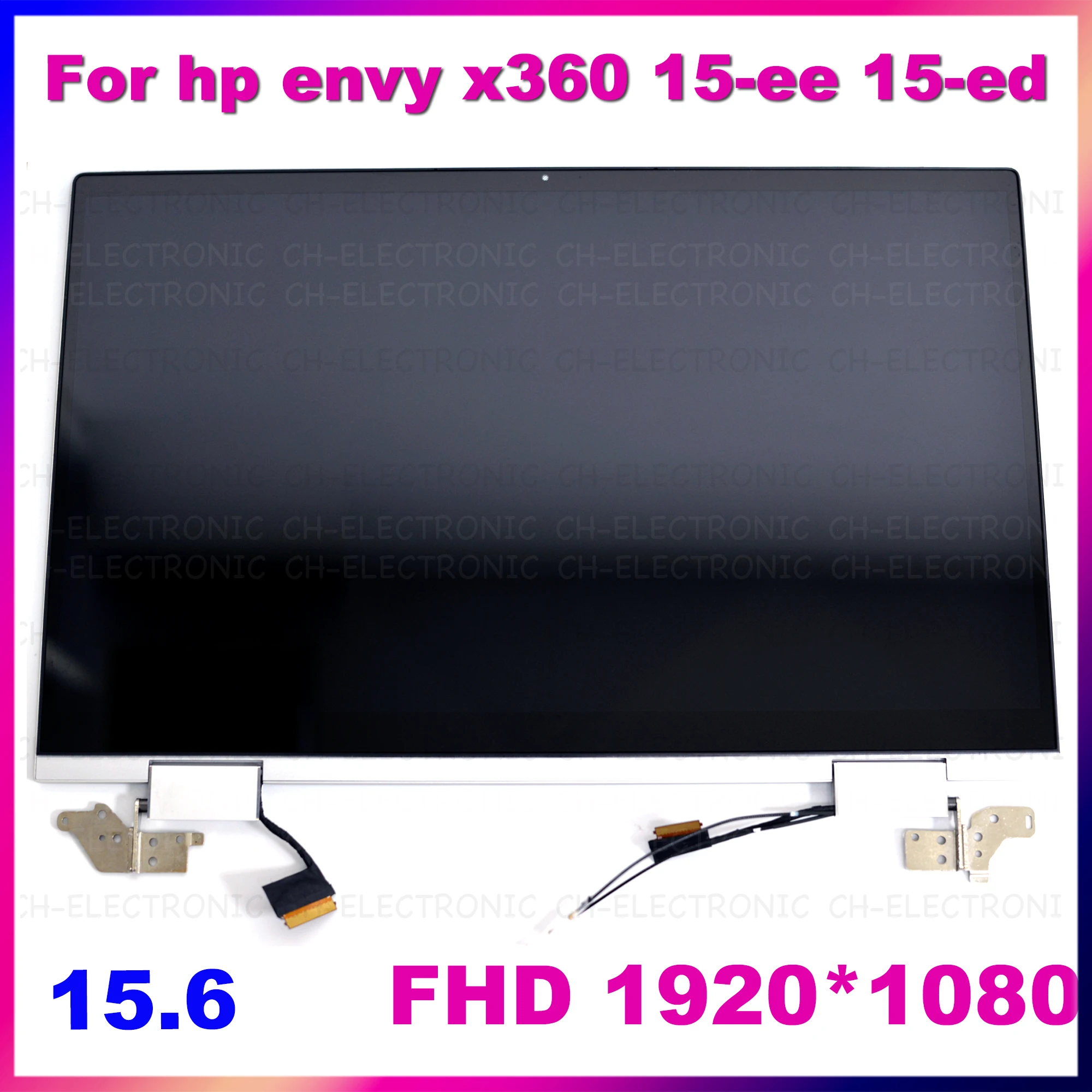 

LCD Touch Screen Digitizer Replacement Full Assembly L93184-001 L93182-001 15.6'' FHD UHD For Hp Envy x360 15-ed 15-ee Series