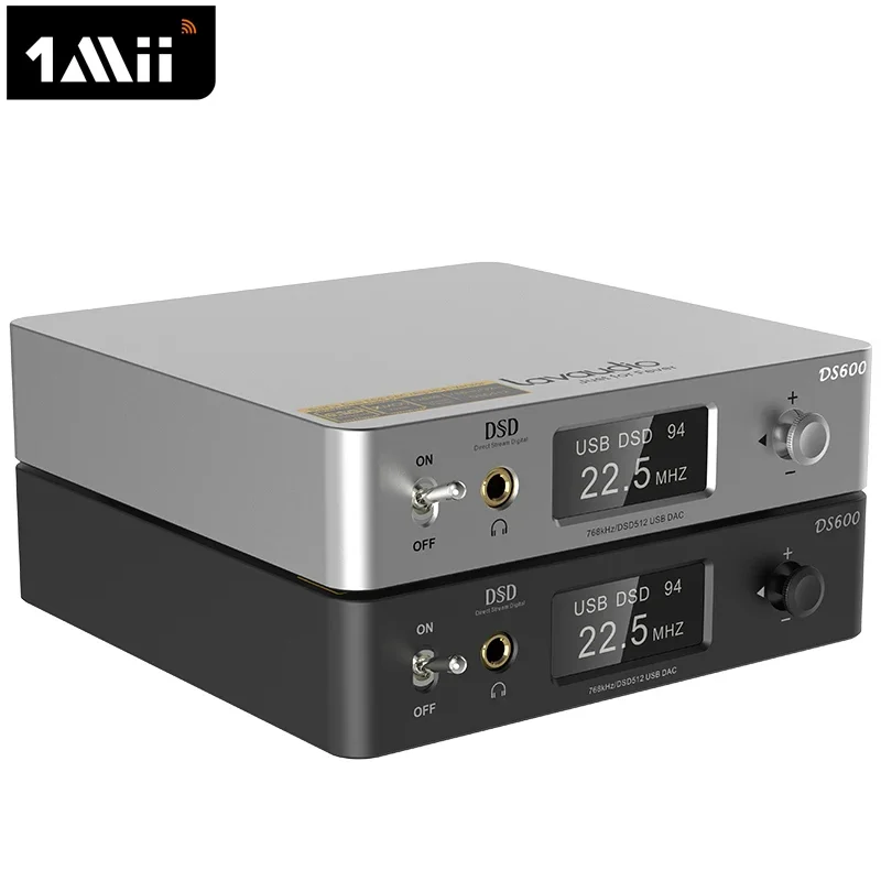 

HiFi Audio DAC ESS9038Q2M XMOS XU208 Chips, Long Range Receiver Blue tooth 5.0 Audio LDAC, DSD512 PCM32Bit/768Khz