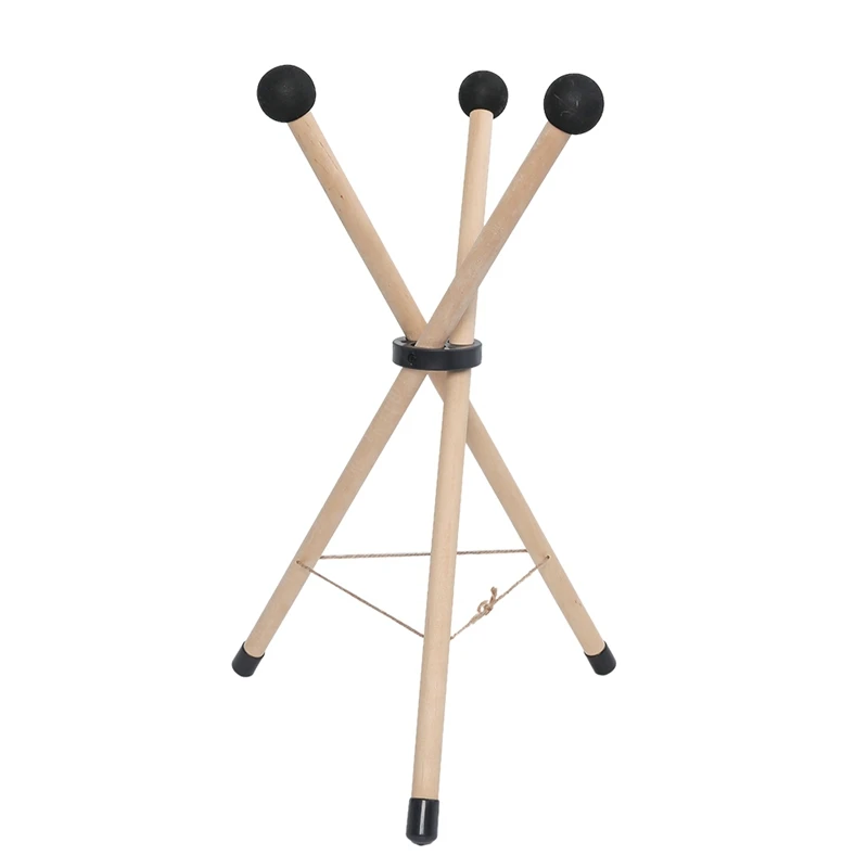 Solid Wood Stand, Musical Instrument Stand, Universal Foldable Portable Drum Stand