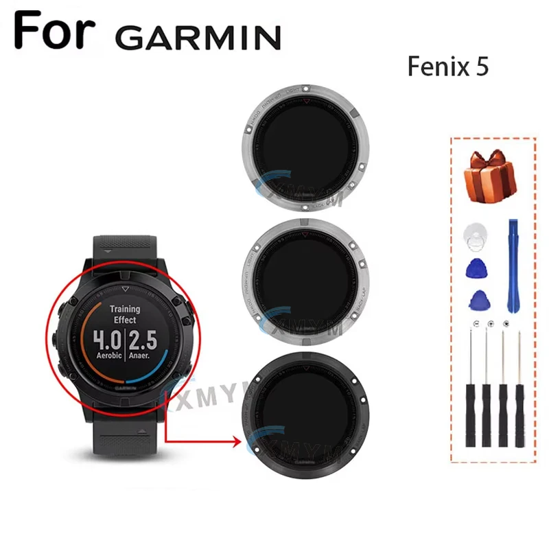 

New For Garmin Fenix 5 Sports Smart Watch LCD Screen Display Repair Replacement Parts For Garmin Fenix 5 LCD Display
