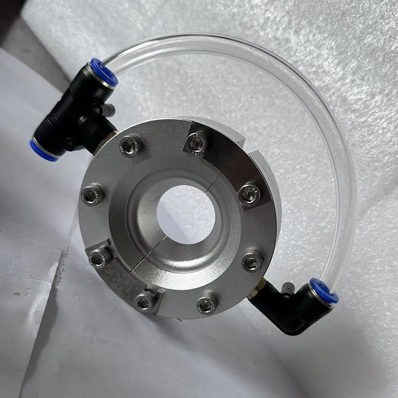 Aluminum alloy circular air knife wind knife blowing air blowing water dust removal cooling, industrial line pipe pipe cleaner