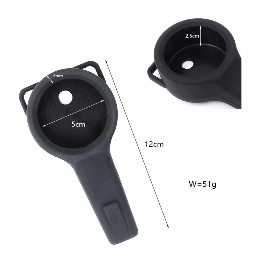 1pc Diving Pressure Gauge Cover 12cm EPDM Rubber High Pressure Gauges Protection Shell For Scuba Diving Pressure Gauge Parts