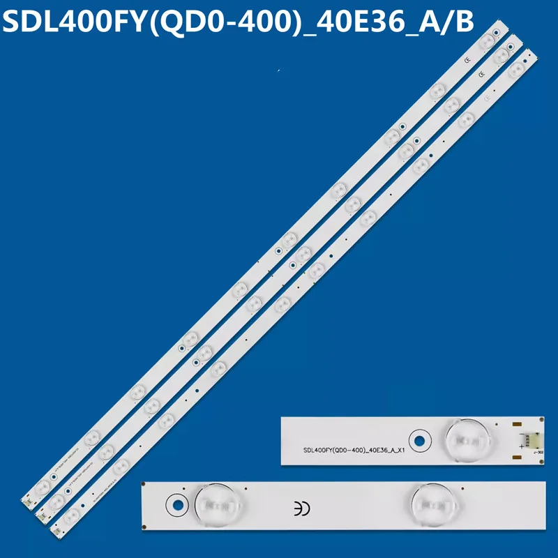 

10SET=30PCS 765MM LED Backlight Strip For Dl4077i Dl4077 SDL400FY(QD0-400)_40E36_A_X1 SDL400FY(QD0-400)_40E36_B_X2