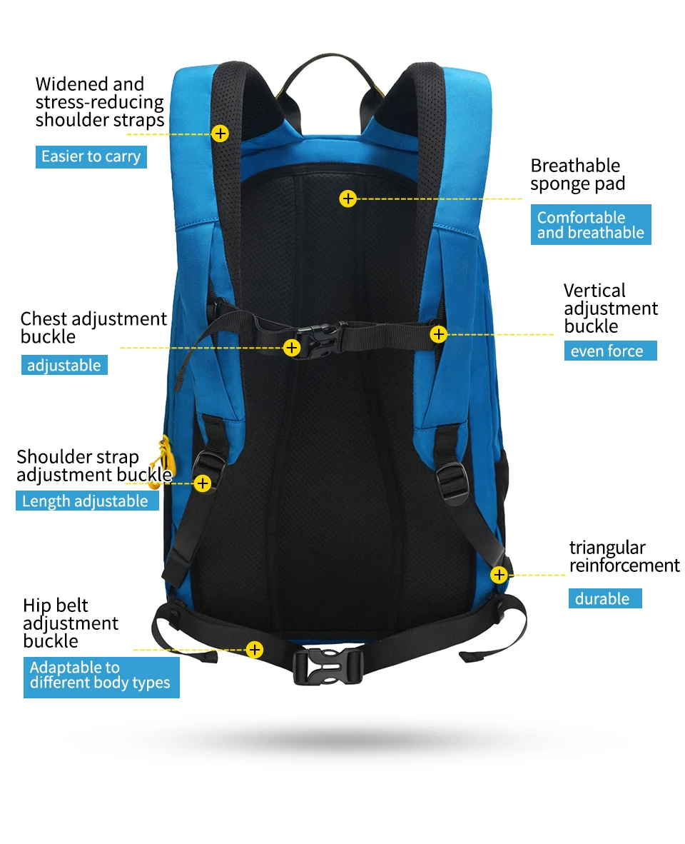 Tigernu Sport Rucksäcke Für Männer 15,6 zoll Laptop Rucksack Casual Rucksack Männer Reisetasche Outdoor Rucksack Wasserdichte Tasche Rucksack – Detail 8