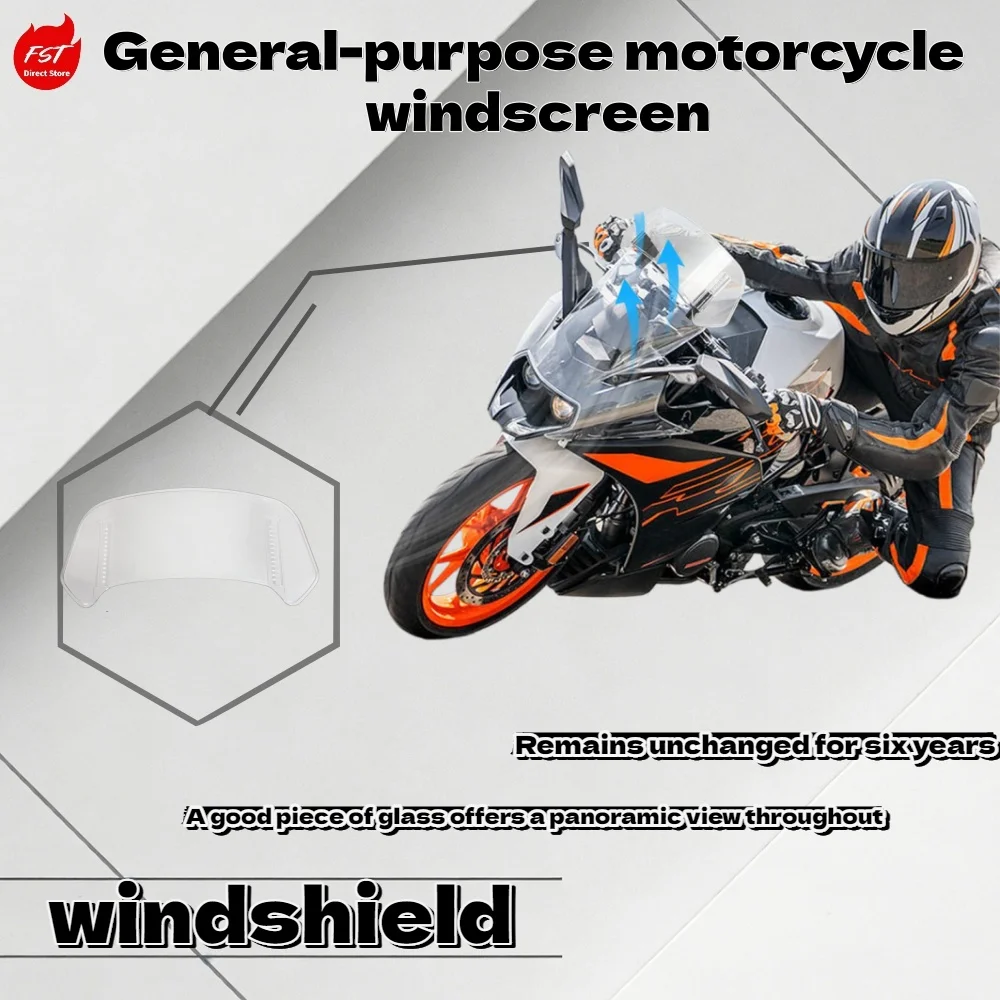 

Горячая распродажа: Регулируемый малый дефлектор для ветрового стекла, увеличенной высоты, универсальный для мотоциклов Yamaha