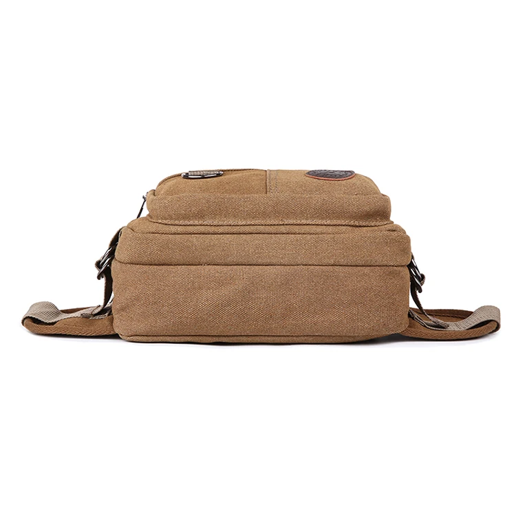 Herren-Gürteltasche, Reisetasche mit Verstellbaren Schultergurten, Ideal für Outdoor-Wanderungen und Camping – Detail 3