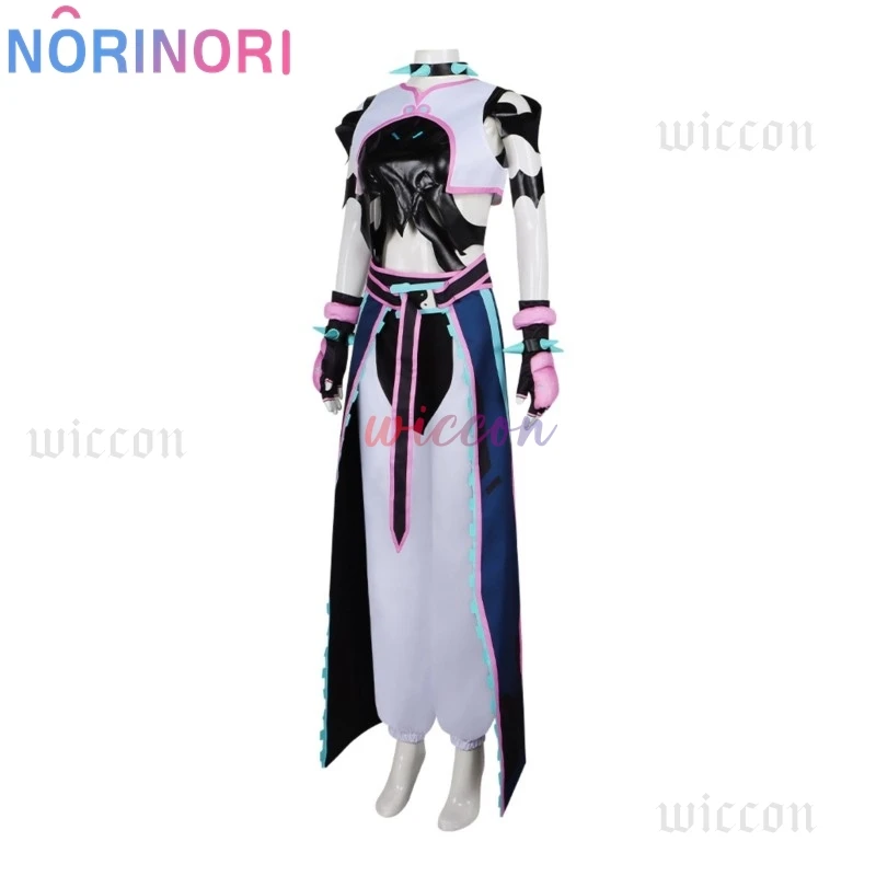 OW x SF Collaboration Kirikoo Juri Han Cosplay Street Fighter Costume Women Sexy Wig Halloween Outfit 한주리 - view 5