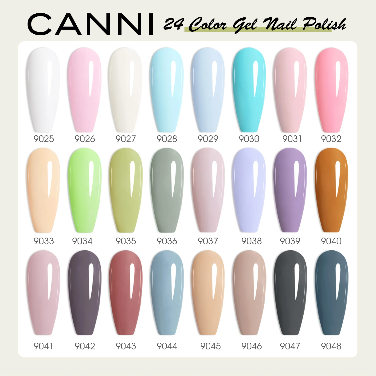 CANNI 30-teiliges Nagel-Gel-Nagellack-Set CC Collection TPO/Hema Free Fall Nails Weihnachts-Gel-Lack Soak Off Semi Permanent Gel-Set – Detail 7