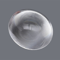 Round Fresnel Lens Threaded Condenser Concentric Optical Lens 30mm 42mm 50mm 60mm 70mm 80mm for LED Spotlight DIY Projector VR