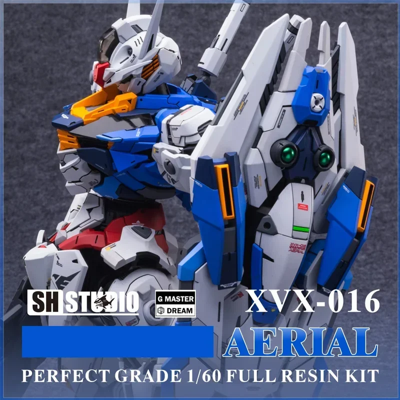 In StockSH STUDIO PG 1/60 XVX-016 AERIAL Yellow GK Modification Requires Oneself Polishing and Coloring Action Toy Figures Gifts