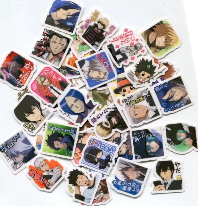 40pcs HITMAN REBORN! 2-3cm diy cute STICKER Z417