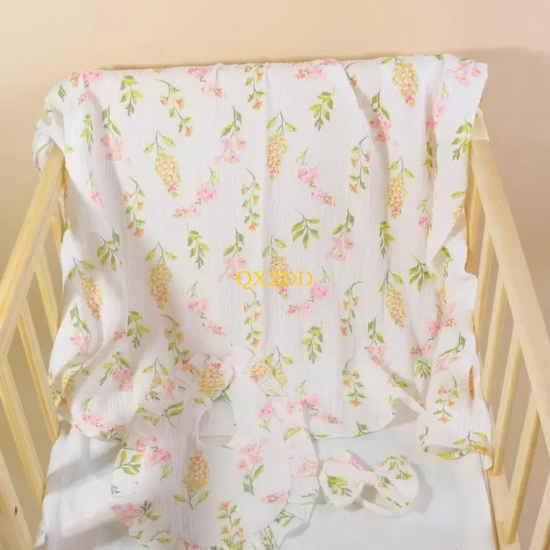conjunto-presente-para-bebe-qx2d-cobertor-para-bebe-com-babadores-bandana-e-faixa-para-cabeca-recem-nascido-presente