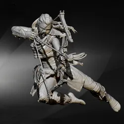 75mm 1/24 Scale Action RPG Model Kit Miniatures GK Horizon Zero Dawn Aloy Unassembled and Unpainted Resin DioramaToys