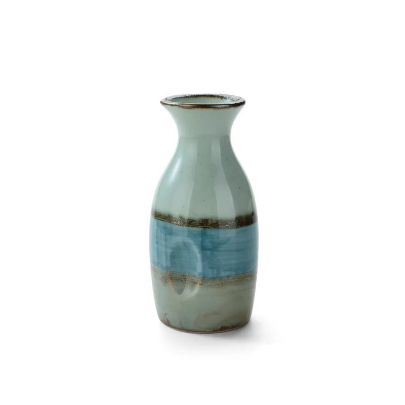 

Ceramic Sake Jug Wine Glass Japanese-style Izakaya Wine Cup Wine Set Cup Dispenser Household Commercial