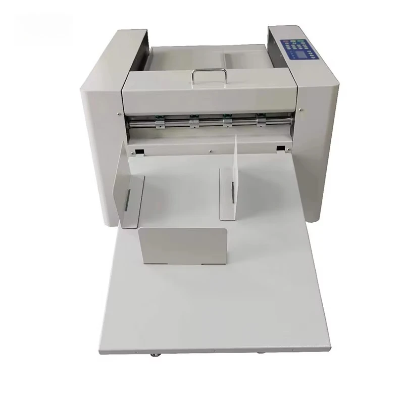 370Y Digital Manual Paper Creasing Machine New Condition with Adjustable Depth for Dotted & Solid Lines Creasing