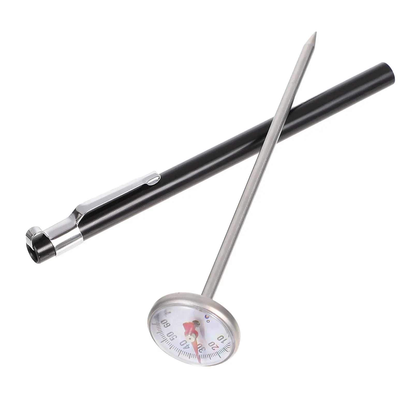 

Milk Thermometer Food Thermometer Stainless Steel Probe Waterproof for Kitchen Cooking Coffee Milk Frothing Fast Accurate