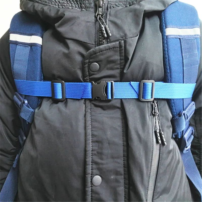 Нагрудный ремень для рюкзака, регулируемый ремешок на плечо для сумки, тактические уличные мешки для кемпинга, аксессуары для рюкзака