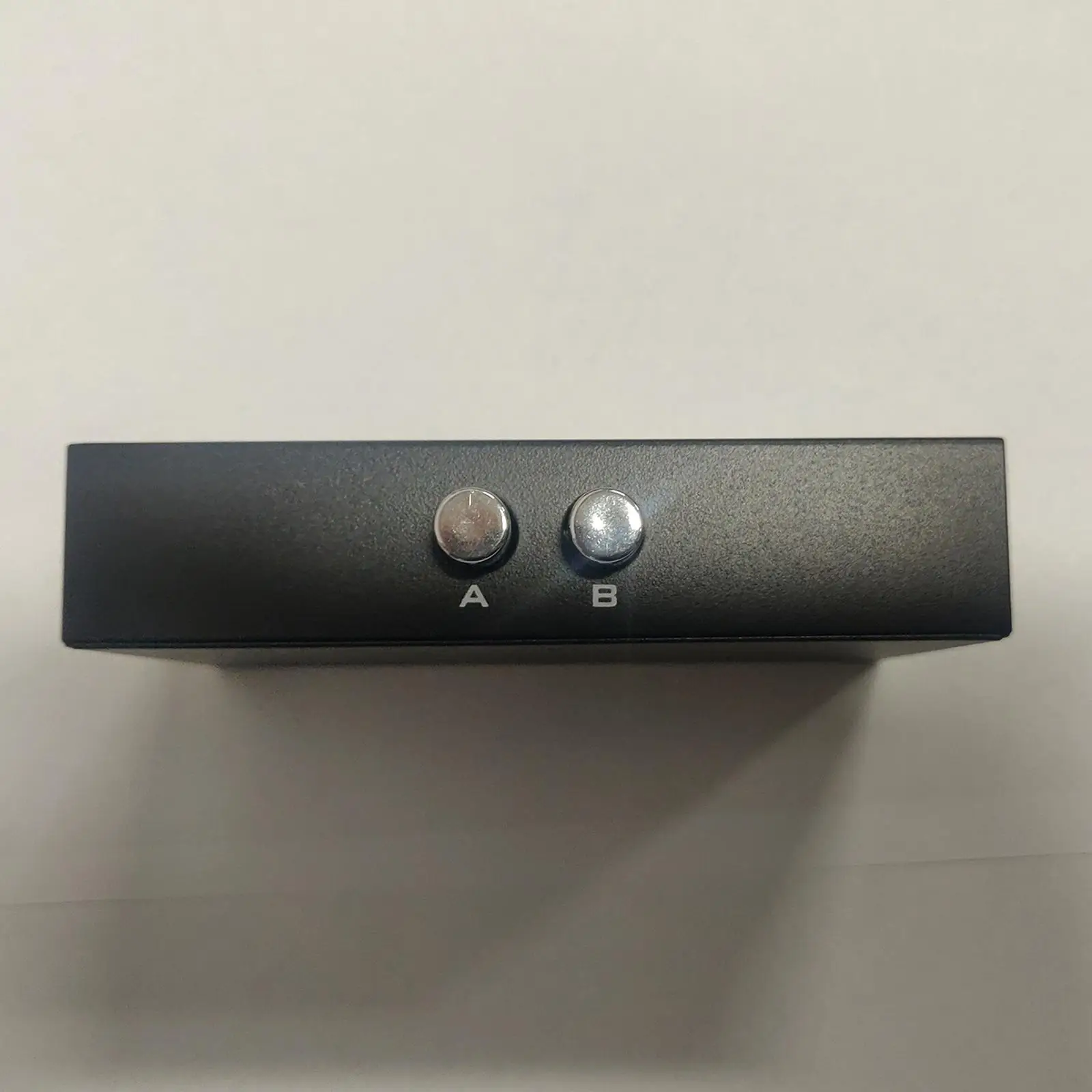 Ethernet Manual Switcher Iron Case 2 Port Network Selector Hub Physical Isolation for Industrial Home