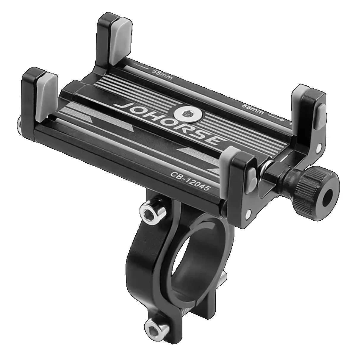 Fahrrad-Handyhalterung Zuverlässige MTB-Handyhalterung Fahrradhalterung aus Aluminium Verstellbare Fahrrad-Handyhalterung Rutschfester Halter