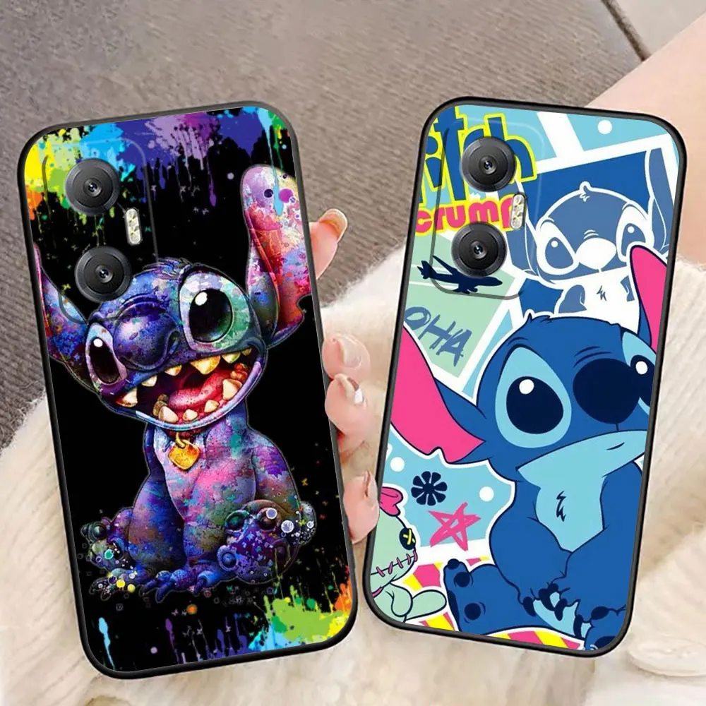 Baby Lilo & Stitch Angel Phone Case For Infinix TECNO POP SPARK SMART 5 6 7 8 CAMON 15 16 17 20 20C Pro 5G ITELS23 Case Funda