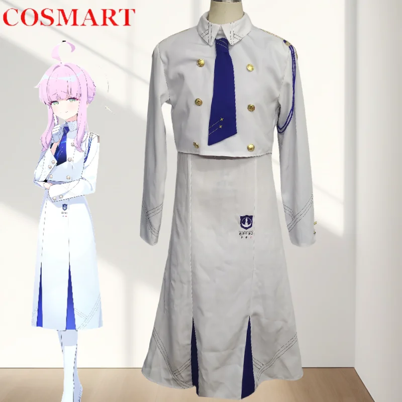 

COSMART Blue Archive Asagao Hanae Cosplay Costume Cos Game Anime Party Uniform Hallowen Play Role Clothes Clothing