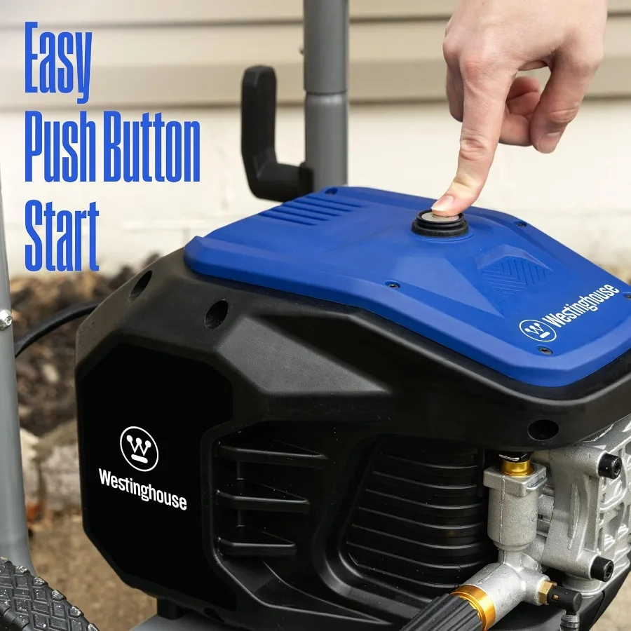 HighPerformance Electric Pressure Washer with 3000 Max PSI and 1.76 Max GPM Induction Motor Technology Builtin Soap Tank Spray