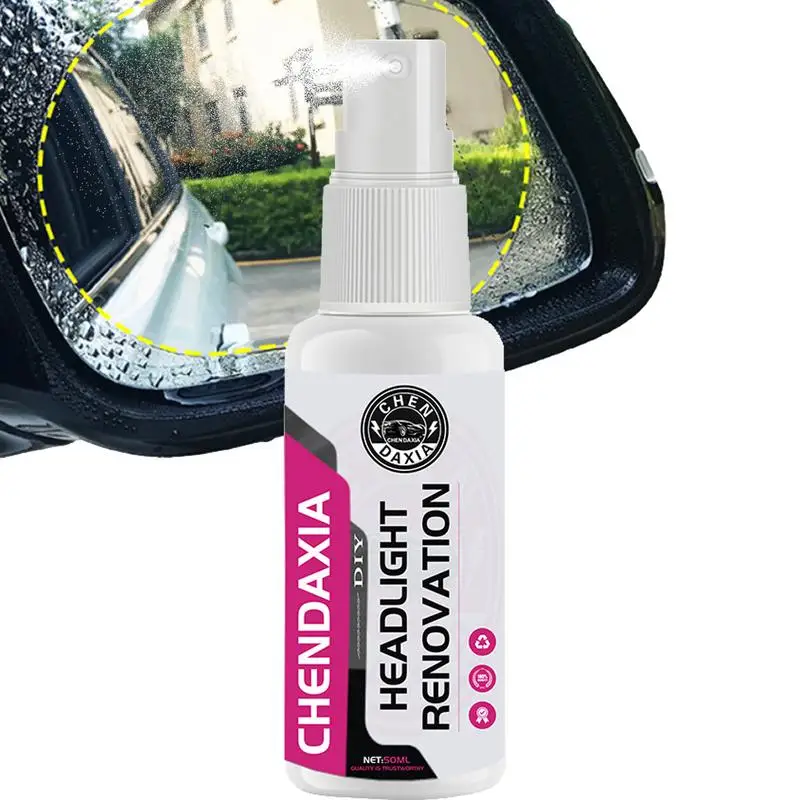 Car Headlight Restoration Car Interior Cleaner Headlight Repair Polish Headlamp Anti-Scratch Detailing Cleaning Maintenance