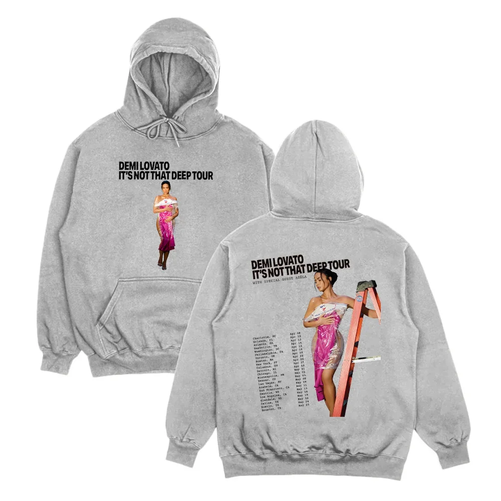 

Demi Lovato It's Not That Deep Collection Tour толстовки модные женские Sudaderas повседневные универсальные пуловеры унисекс толстовки Y2K