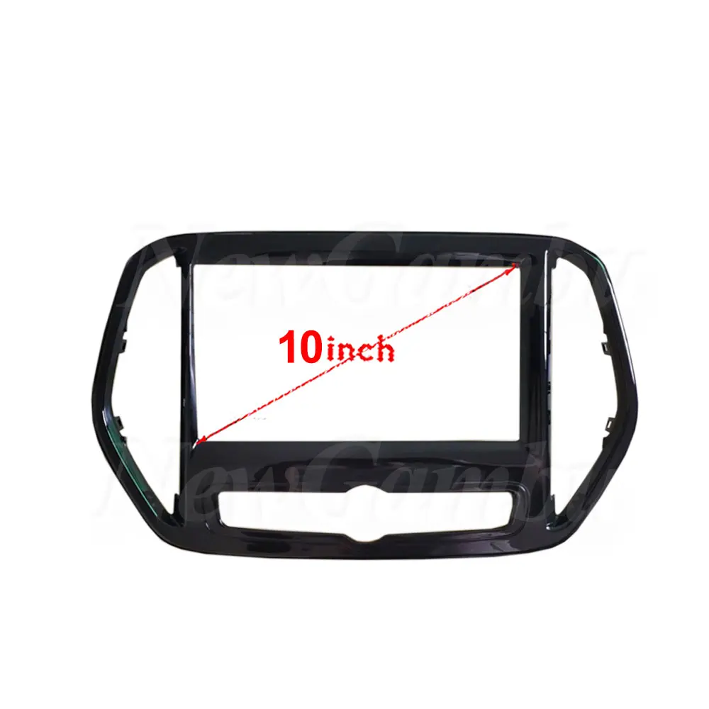 10 inch For Chery Jetour X70 X70M 2018-2020 Frame Audio Adaptor Dash Trim Kits Facia Panel  Radio Player screen 2 Din