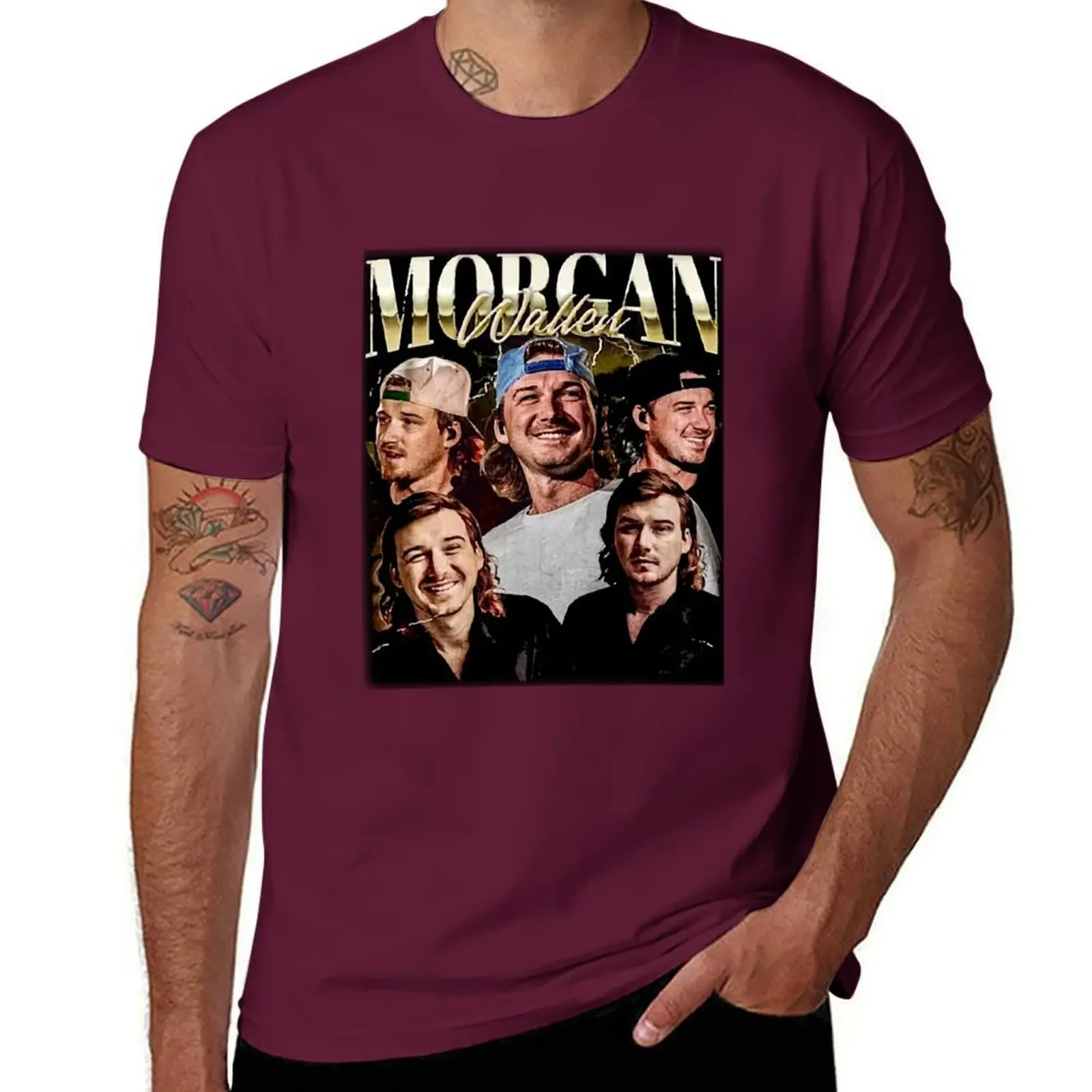 fashion heavyweight Limited Morgan Wallen Vintage Shirt , Country Music shirt , Country Music vintage shirt , Morgan Har T-Shirt