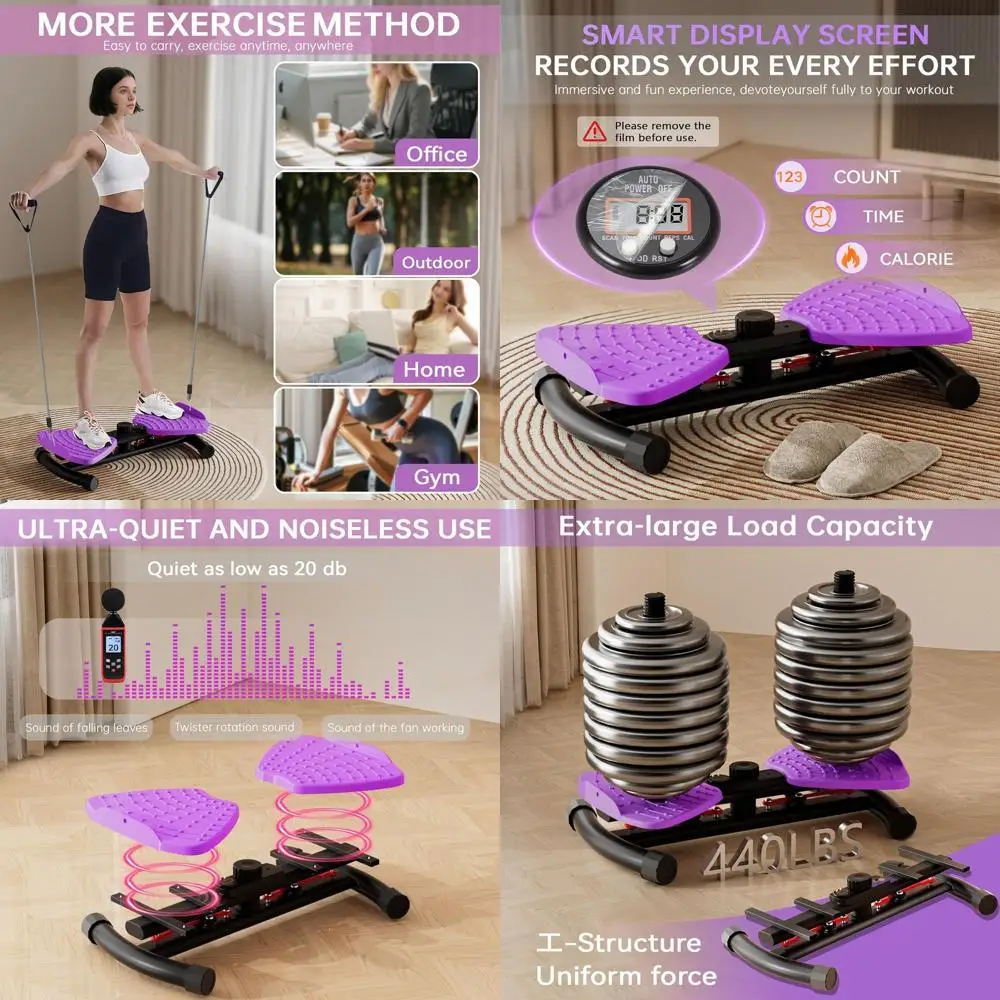 

Тренажер для талии и пресса с LED-дисплеем, ультратихий, для мужчин и женщин