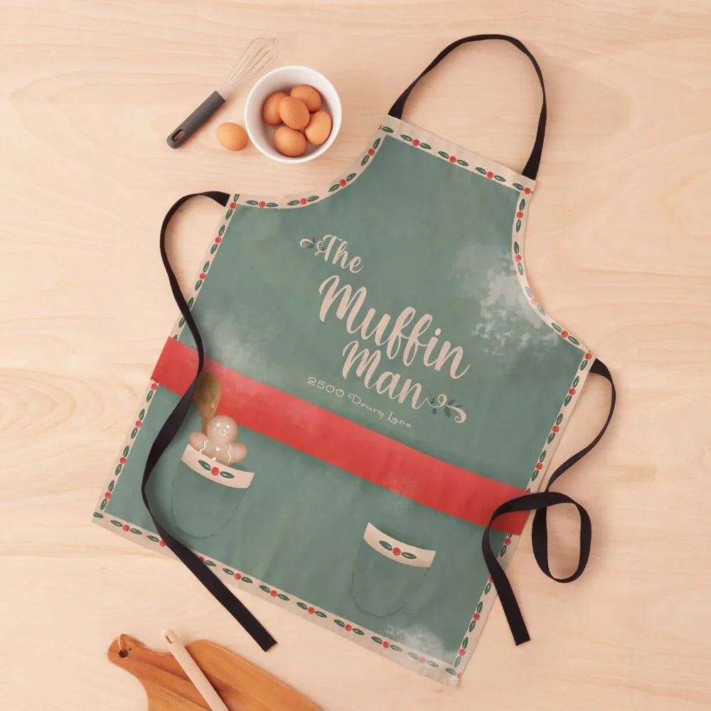 

The Muffin Man Apron For Kitchen home women Apron