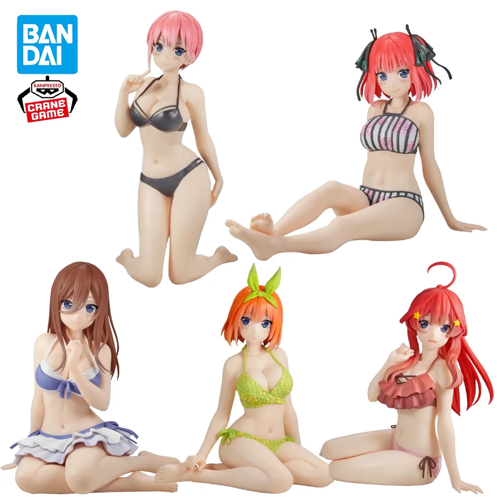 In Stock Original BANPRESTO Celestial vivi The Quintessential Quintuplets Ichika Miku Yotsuba Nakano Itsuki Figure Anime Model