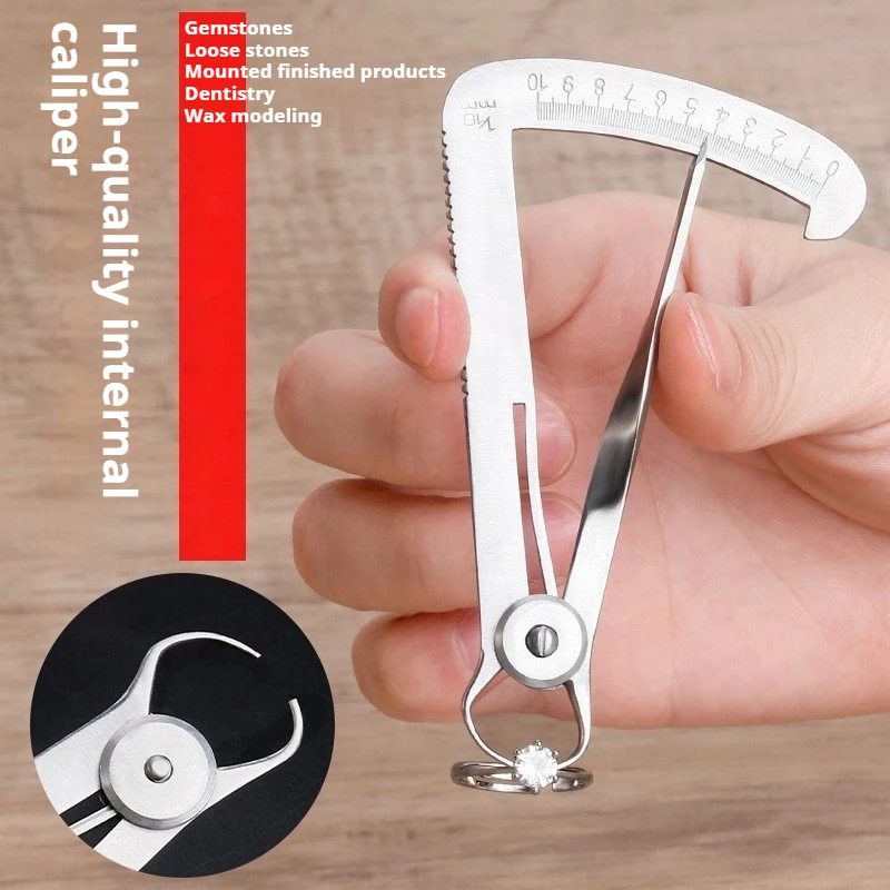 

1/2pc Dental Gauge Caliper Metal/Wax Thickness Measurement Ruler dentist Tools