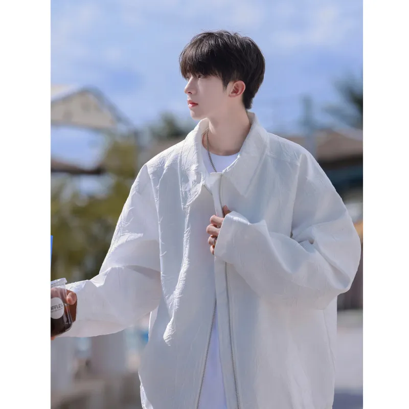 

Cross-Border Hong Kong Sle Men's Jaet Couple Match All-Match Outerwear Korean Version Street Trend Youthful College