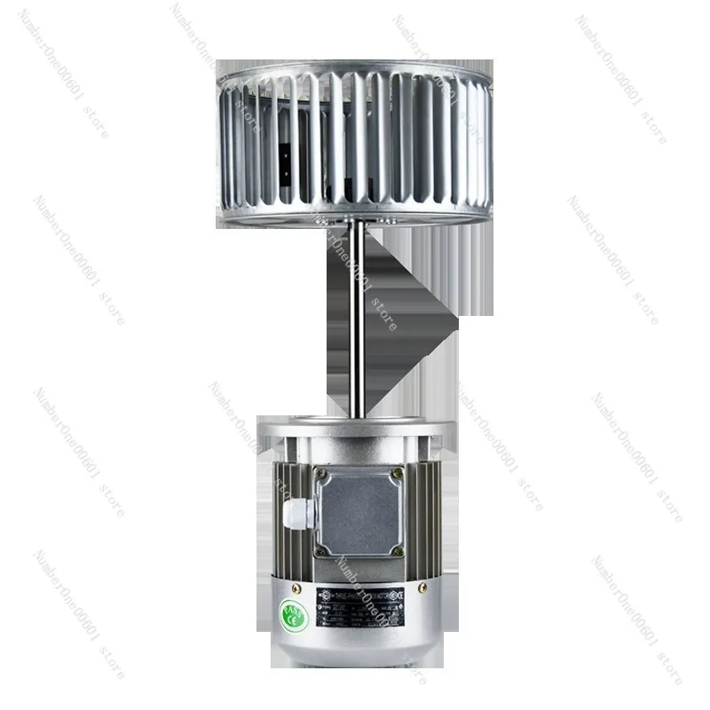 High Temperature Resistant Long Shaft Fan Motor Industrial Hot Air Circulation Blower Wheel for Oven and Boiler